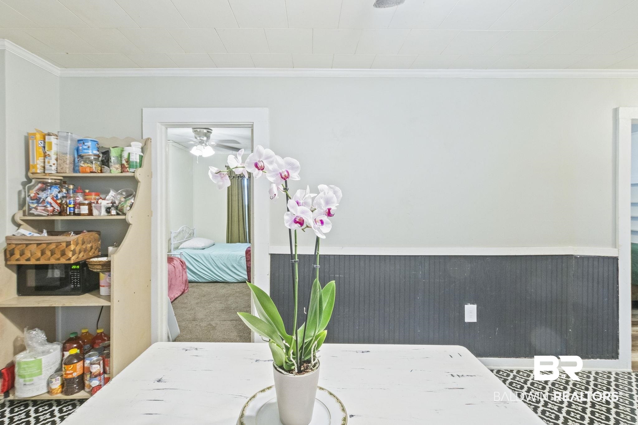 707 North Cedar Street Foley, AL 36535 - Photo 14 of 69 Details featuring carpet floors, crown molding, and ceiling fan