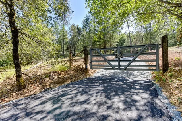 a view of outdoor space with seating