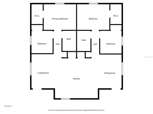 a picture of a floor plan