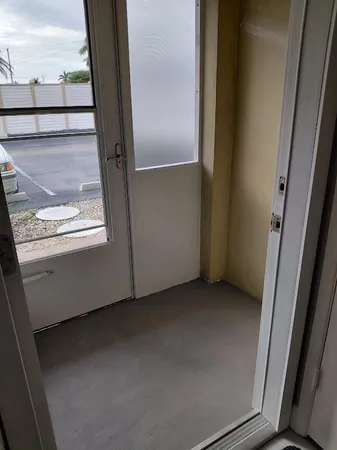 a view of an entryway