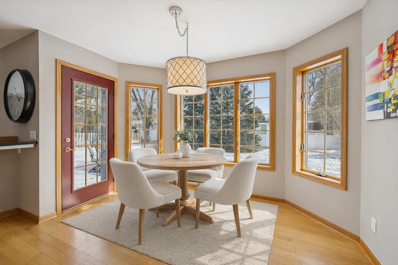 1025 Timothy Drive Lake Geneva, WI 53147 - Photo 6 of 16 Sunny breakfast nook