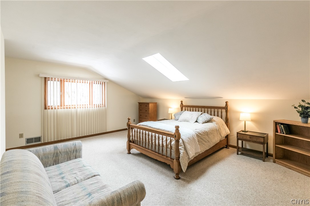 8646 Salt Springs Road Manlius, NY 13104 - Photo 26 of 38 Upstairs, the owner bedroom is huge, with cathedra