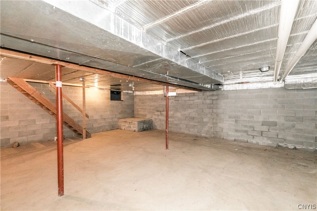 8646 Salt Springs Road Manlius, NY 13104 - Photo 34 of 38 The full basement provides lots of storage space,