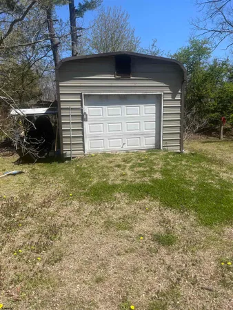 a room with storage and utility