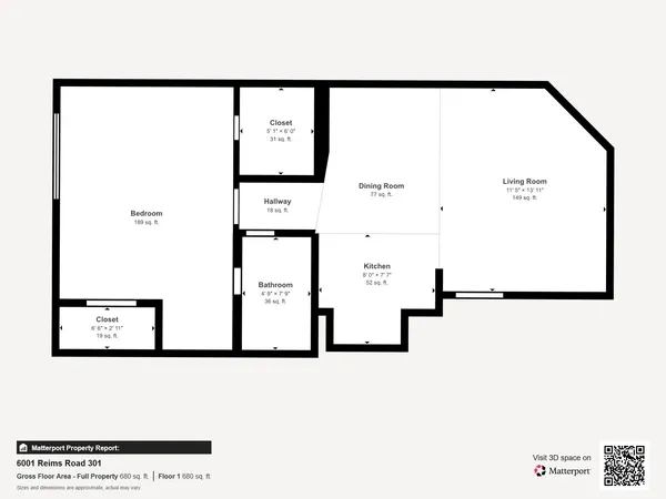 $900 | 6001 Reims Road, Unit 301, Houston, TX 77036