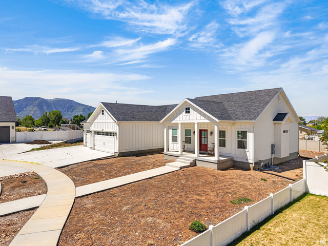 1257 North 1350th Street East Mapleton, UT 84664 - Photo 40 of 45 Right side view facing the house
