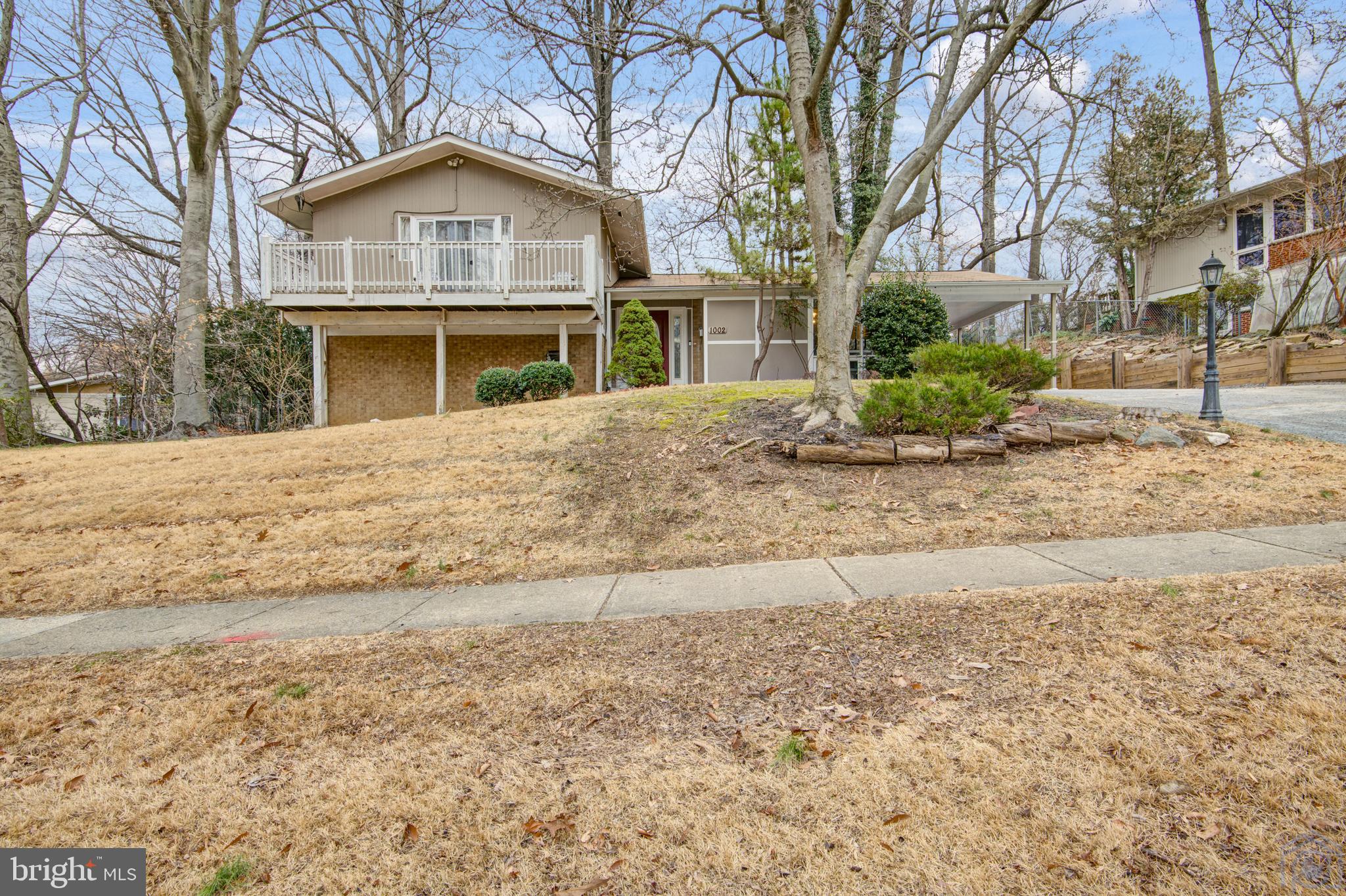 1002 La Grande Road Silver Spring, MD 20903 - Photo 1 of 33 Beautiful mid-century modern home on large lot!