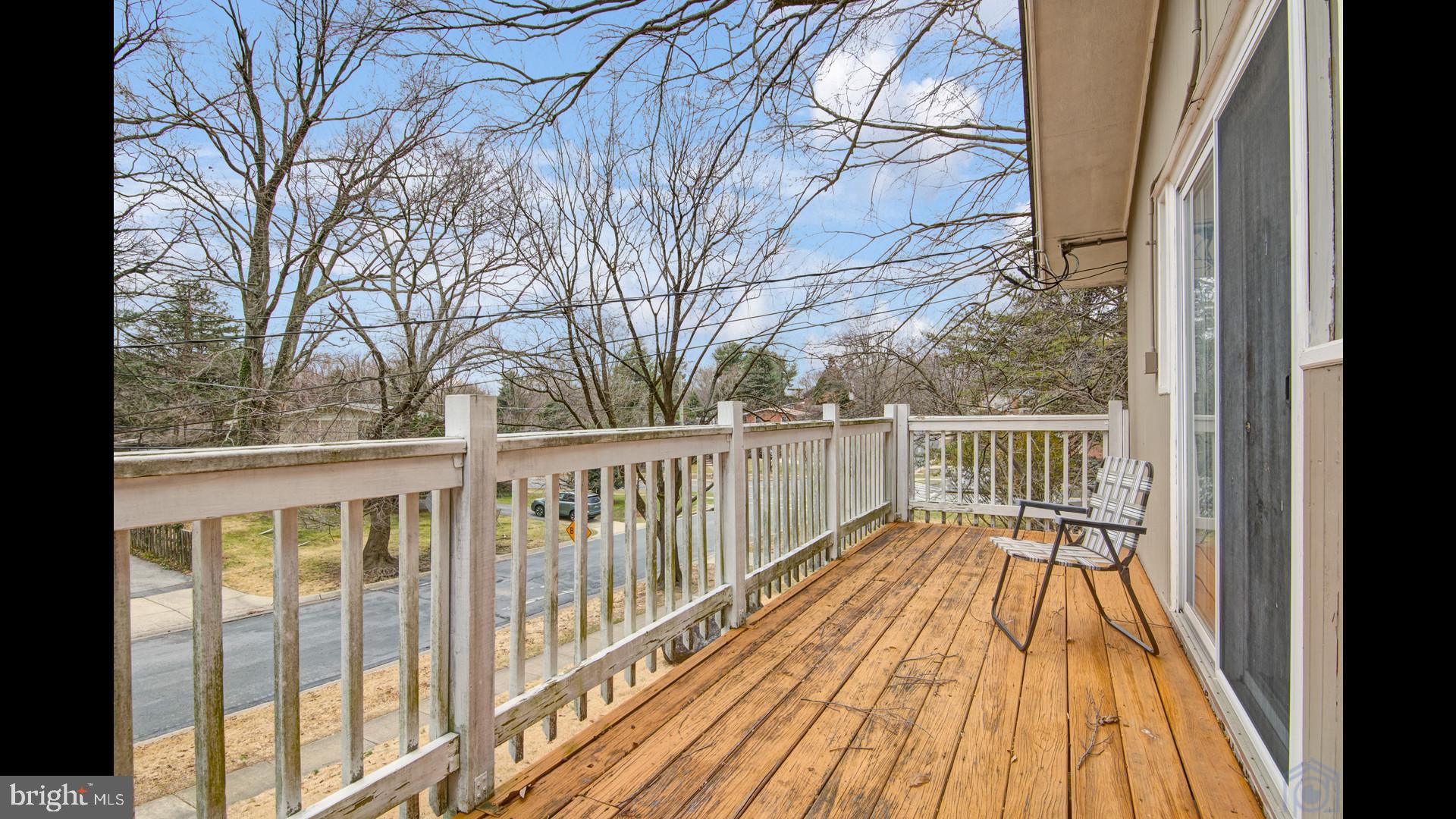 1002 La Grande Road Silver Spring, MD 20903 - Photo 5 of 33 Nice balcony off Owner's Suite on front of the hom