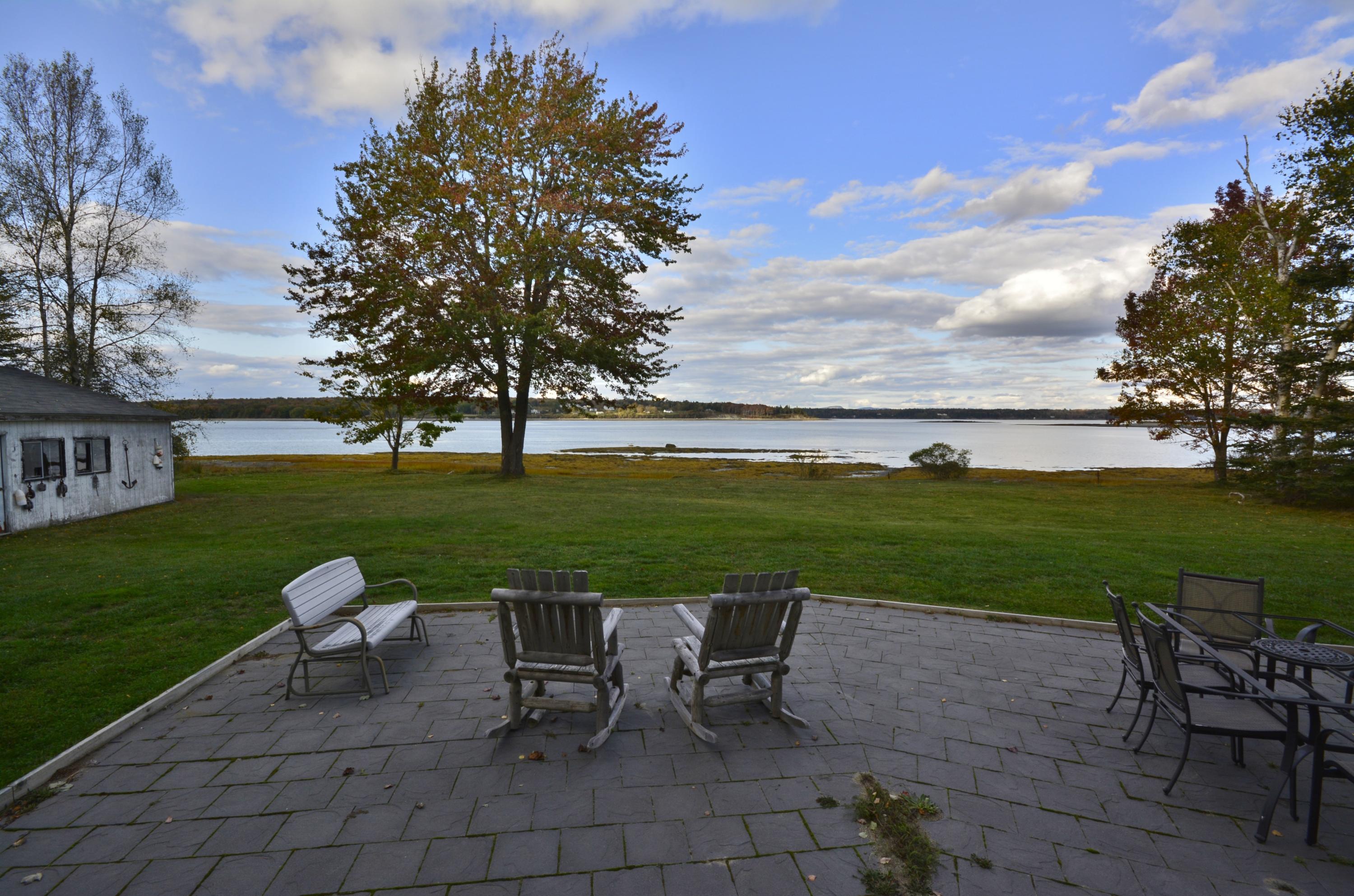 57 North Cove Road Lamoine, ME 04605 - Photo 5 of 55 Large Rear paver patio