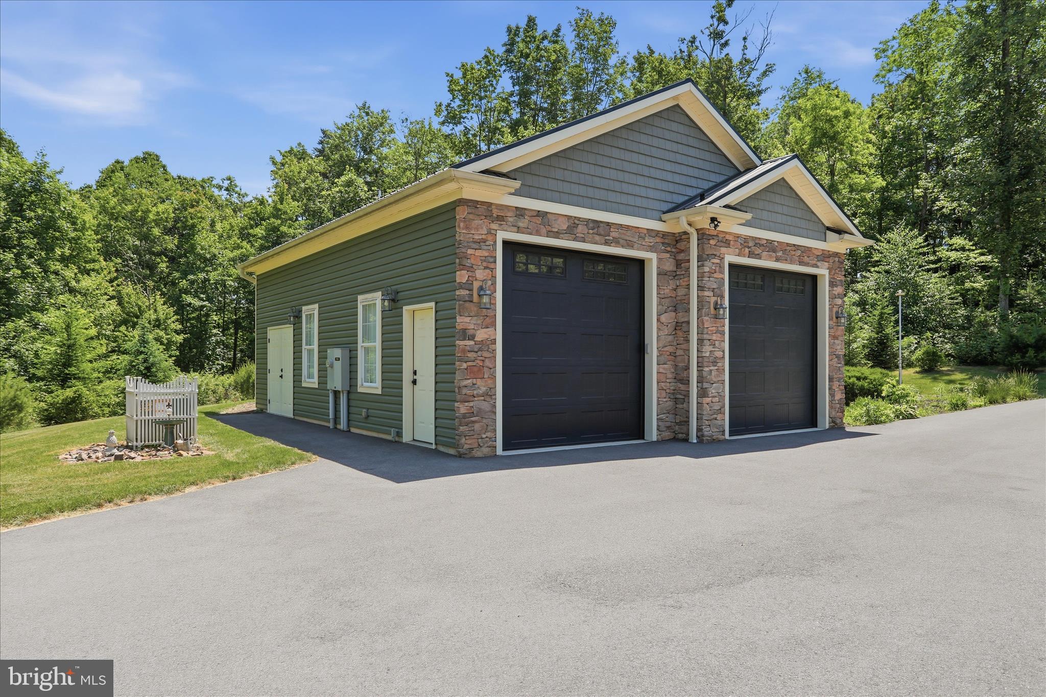 10785 Waterfall Road McConnellsburg, PA 17233 - Photo 50 of 58 Detached garage with heat and half bath