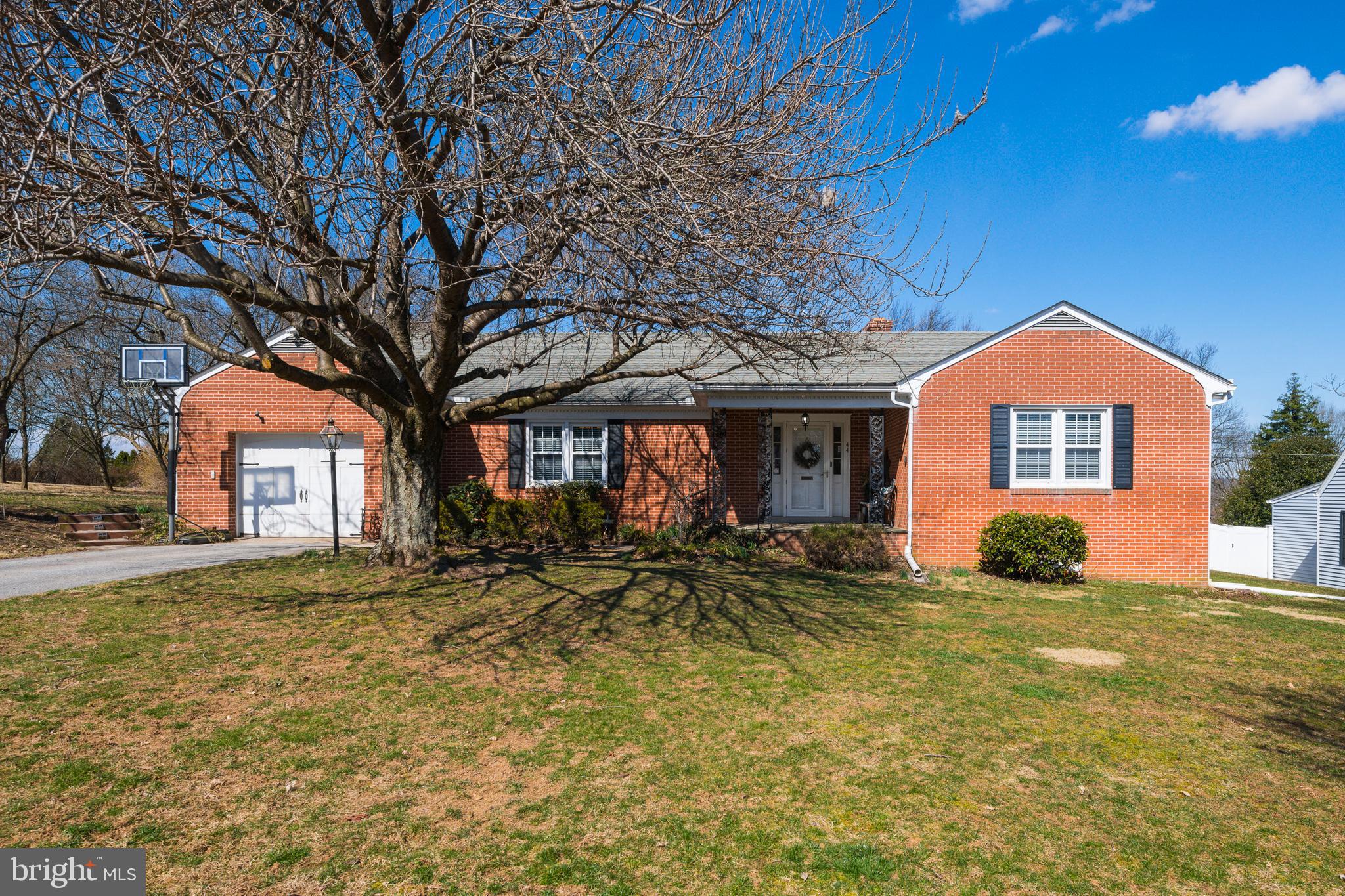 44 Ridge Road Westminster, MD 21157 - Photo 1 of 28 Updated 3BR 3Bath all Brick Rancher w/ In-Law Apt