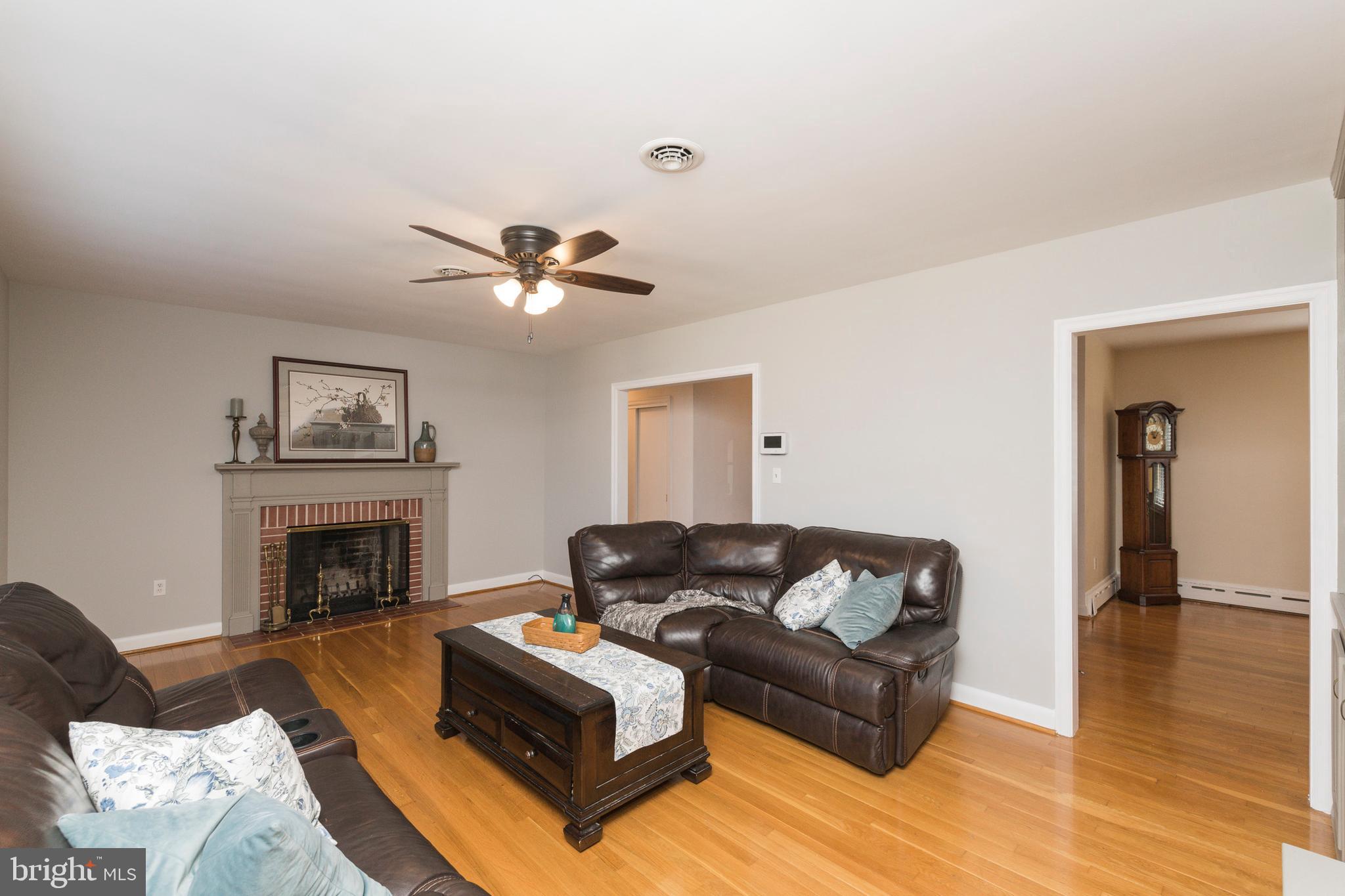 44 Ridge Road Westminster, MD 21157 - Photo 7 of 28 Living Room with Gas Fireplace