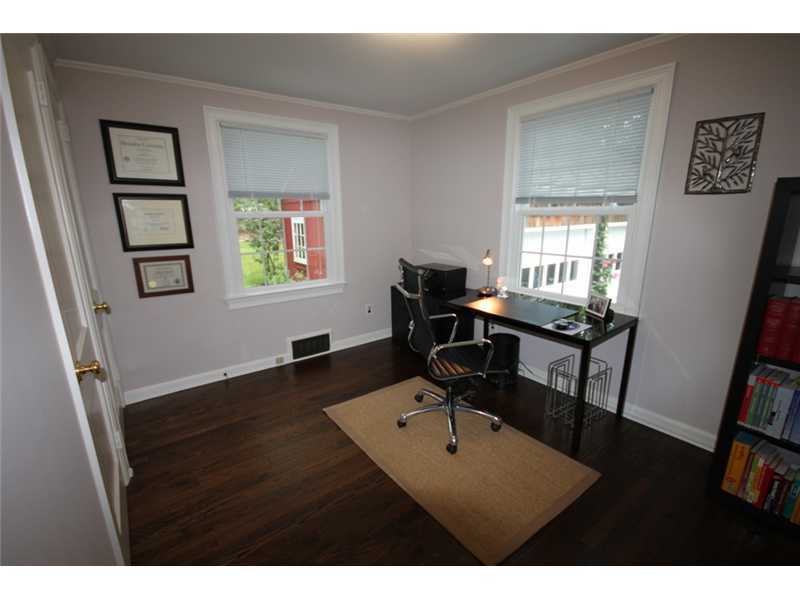 6 Little Brook Road Rowayton, CT 06853 - Photo 12 of 23 a view of a workspace with furniture and a window