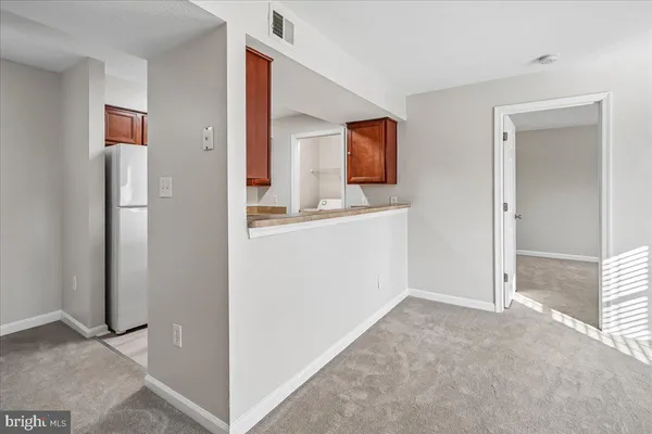 a bedroom with a bed and furniture