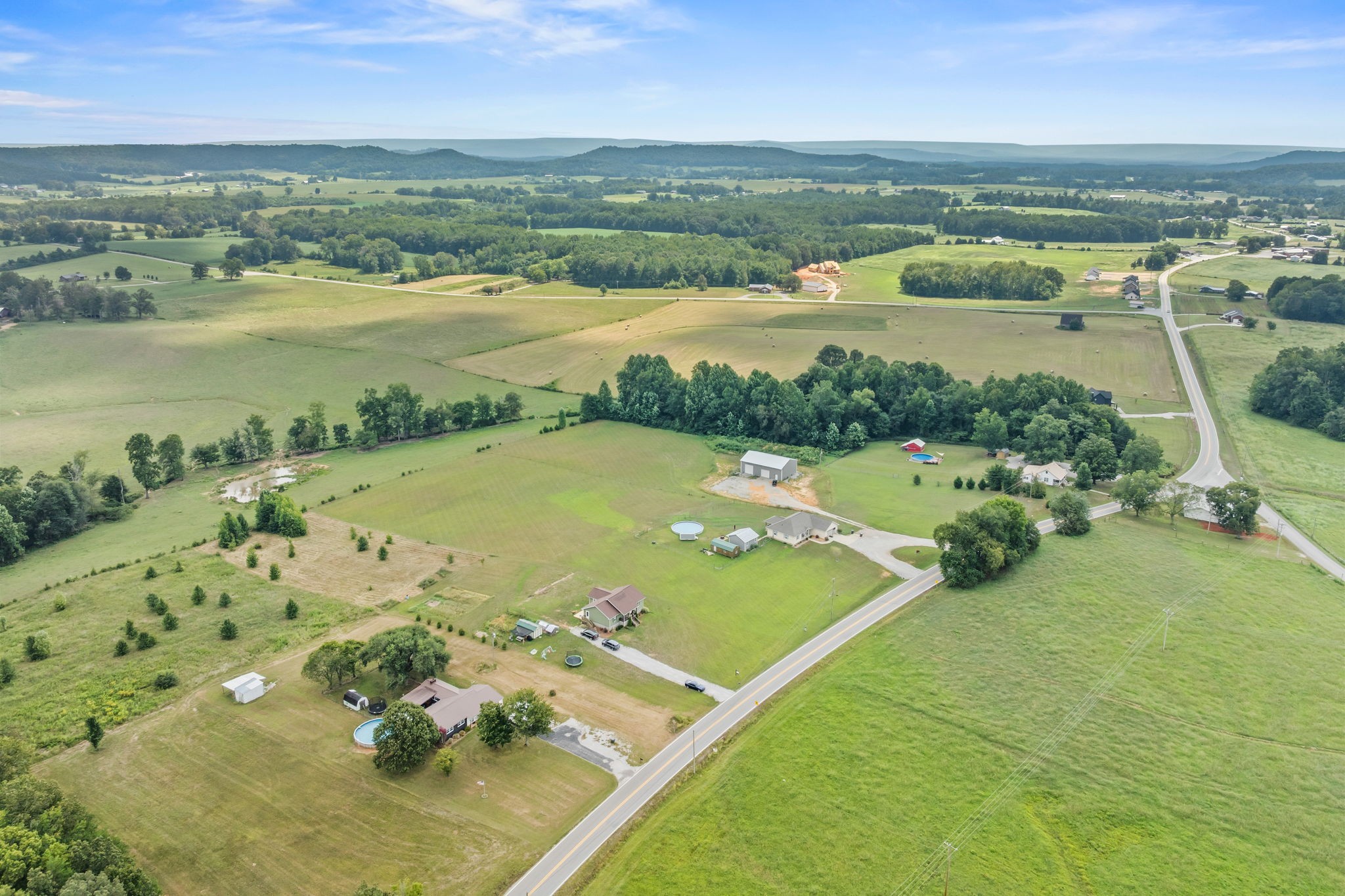 13723 Old Kentucky Road Walling, TN 38587 - Photo 30 of 34 an aerial view of a city with lake view