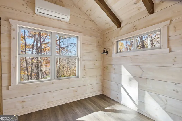 wooden floor in an empty room
