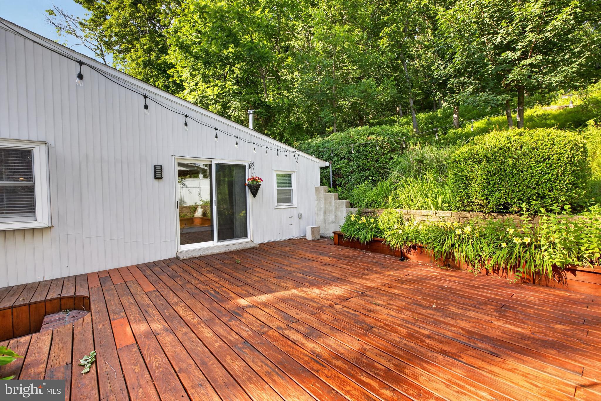247 Pinetown Road Norristown, PA 19403 - Photo 18 of 26 view of the rear yard off the deck
