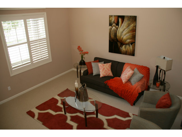 10027 Albion Road San Ramon, CA 94582 - Photo 8 of 17 a living room with furniture and a rug