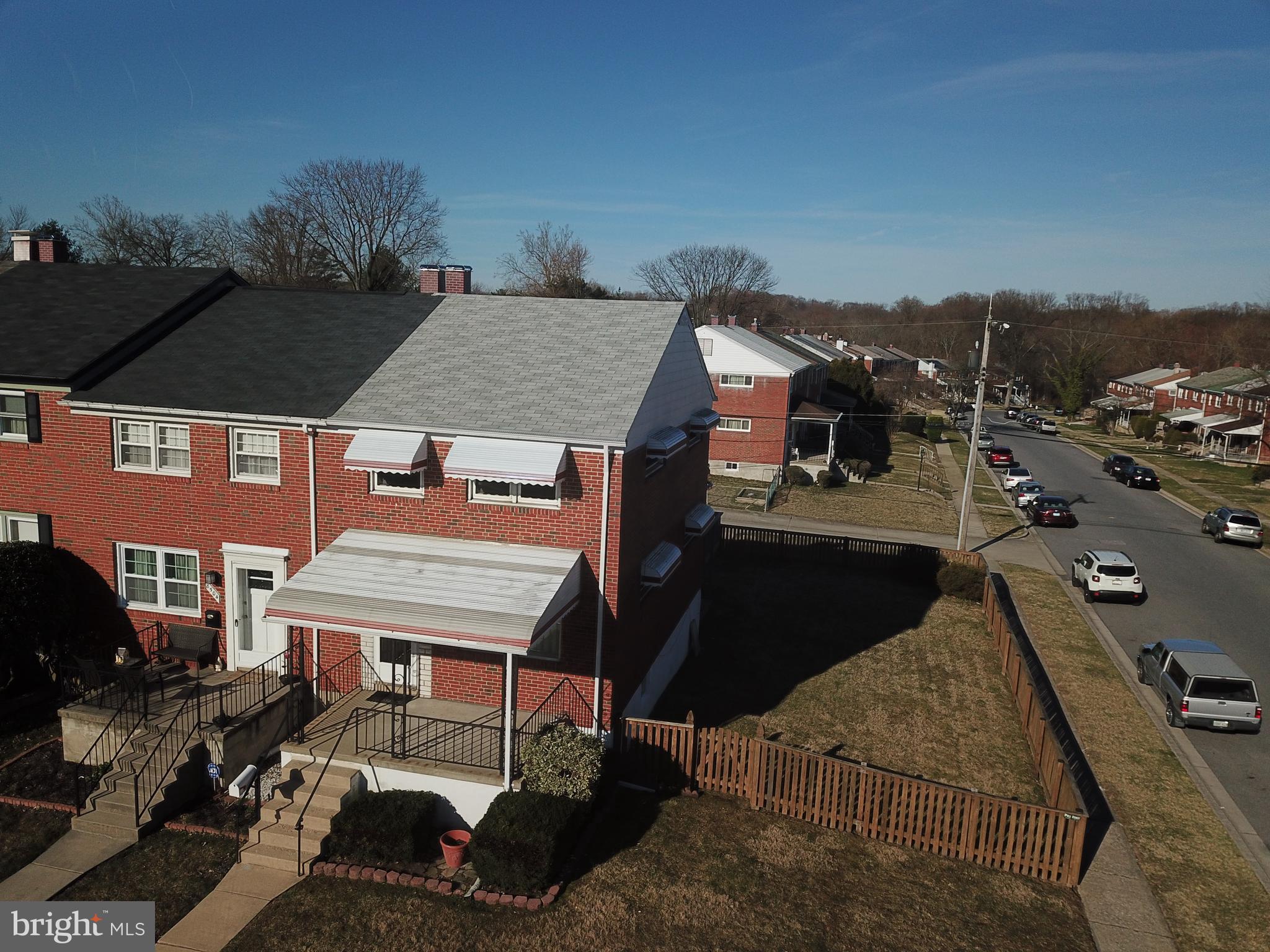 8506 Kings Ridge Road Baltimore, MD 21234 - Photo 27 of 29 Aerial View of the House & Yard