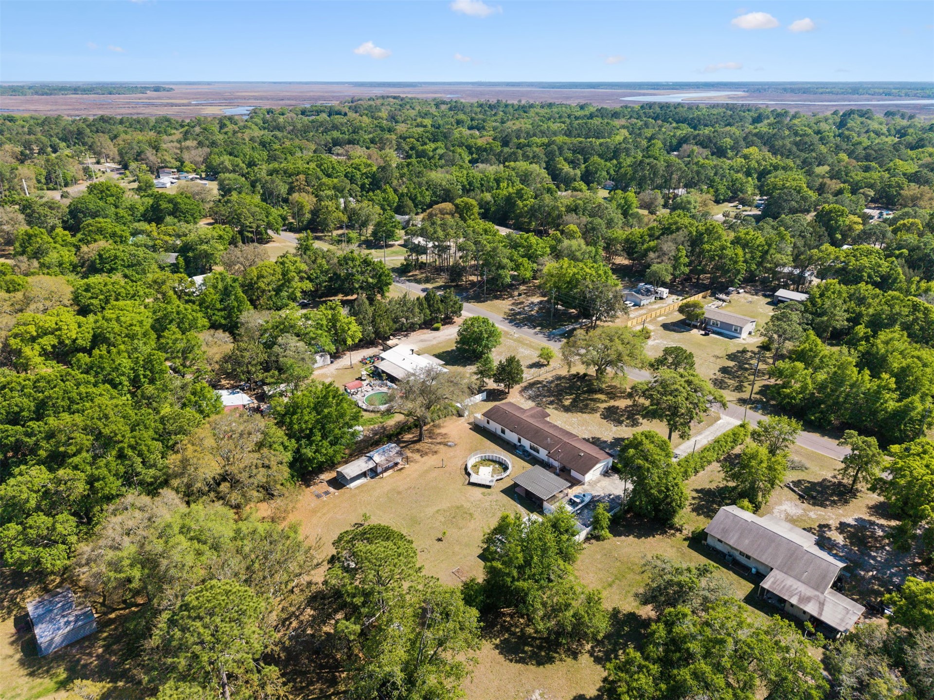 85256 Stephen Road Yulee, FL 32097 - Photo 47 of 48 an aerial view of a city with lots of residential buildings