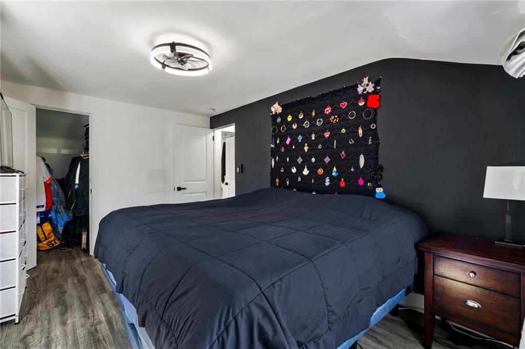 8144 Lincoln Road Verona, PA 15147 - Photo 17 of 33 a bedroom with a bed and a closet