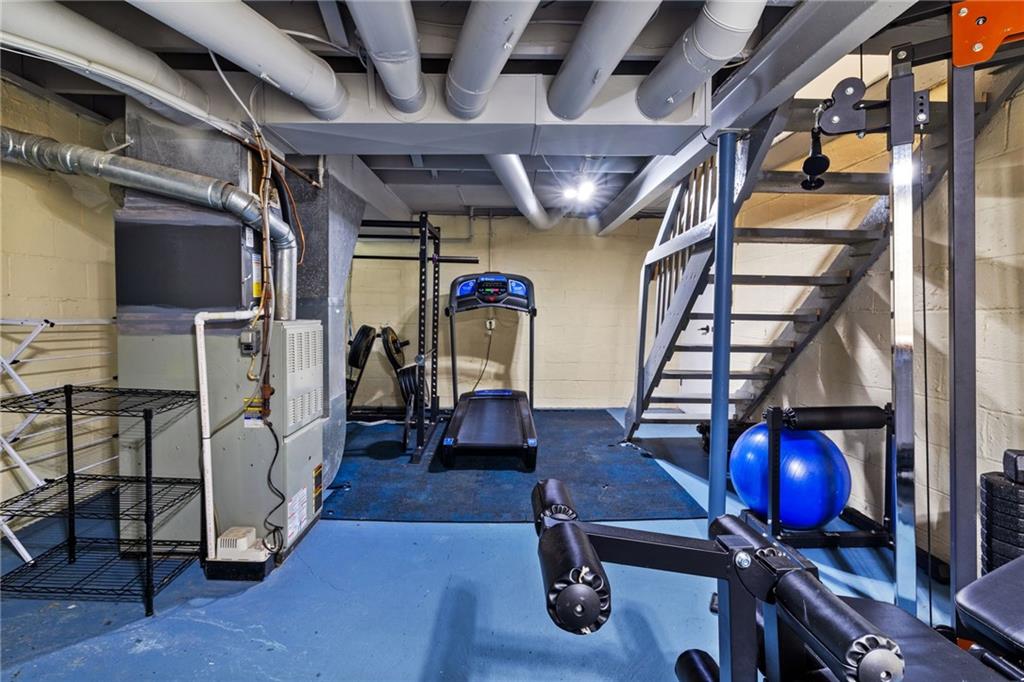 8144 Lincoln Road Verona, PA 15147 - Photo 25 of 33 a view of a room with gym equipment