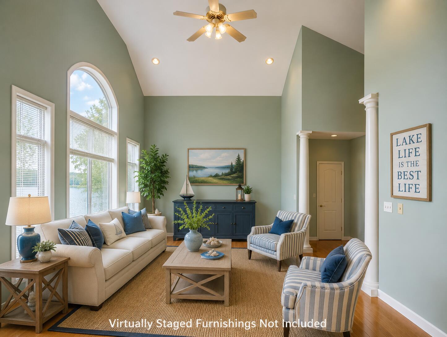 Great Room Virtually Staged