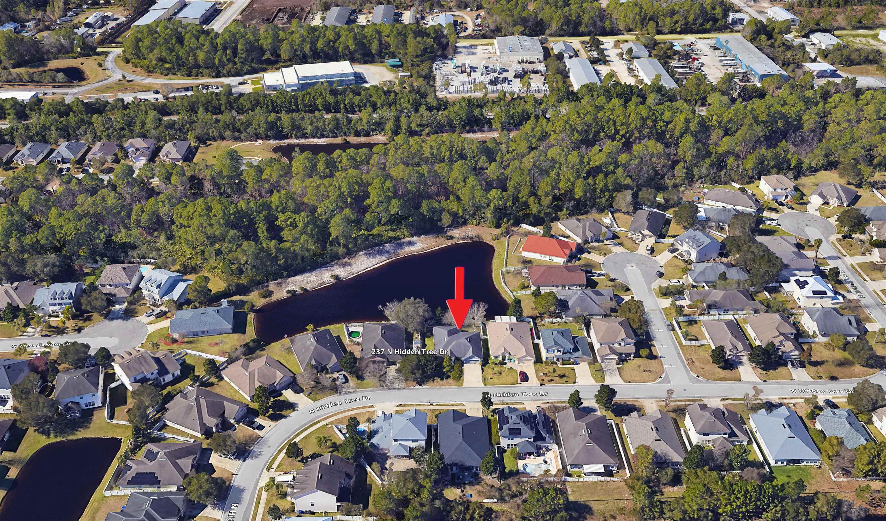 237 North Hidden Tree Drive St. Augustine, FL 32086 - Photo 3 of 43 an aerial view of multiple house