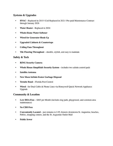 $414,000 | 237 North Hidden Tree Drive, St. Augustine, FL 32086