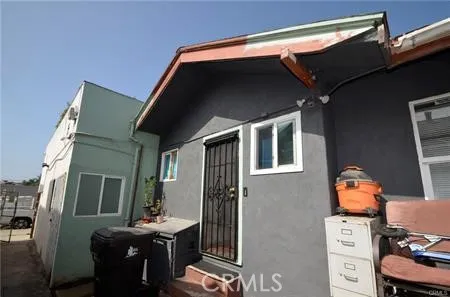 a front view of a house with balcony