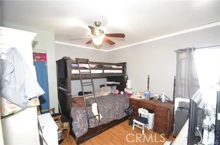 a room with furniture and a chandelier