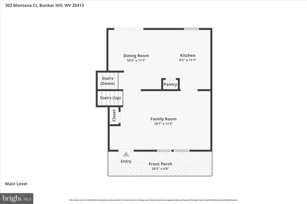$374,900 | 302 Montana Court, Bunker Hill, WV 25413