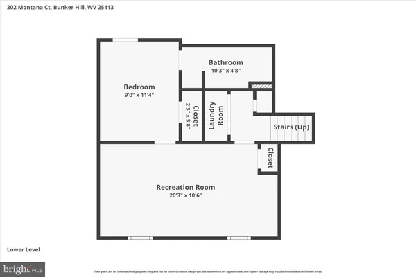 $374,900 | 302 Montana Court, Bunker Hill, WV 25413