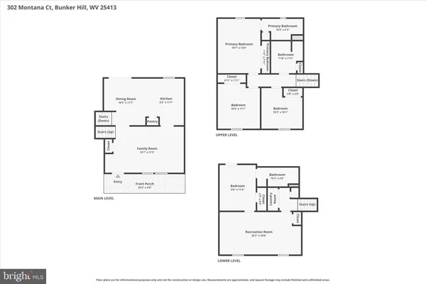 $374,900 | 302 Montana Court, Bunker Hill, WV 25413