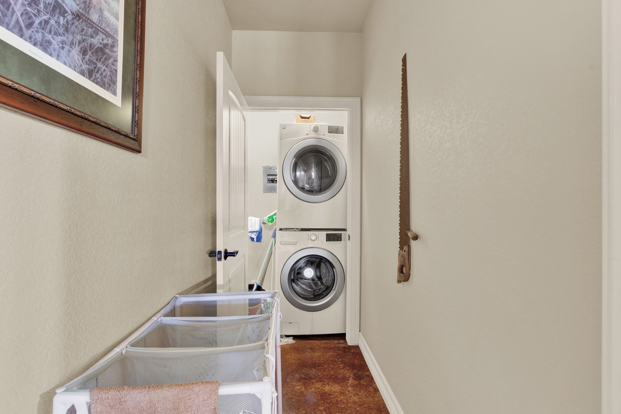 3691 K2 Road Leakey, TX 78873 - Photo 12 of 34 a utility room with dryer and washer