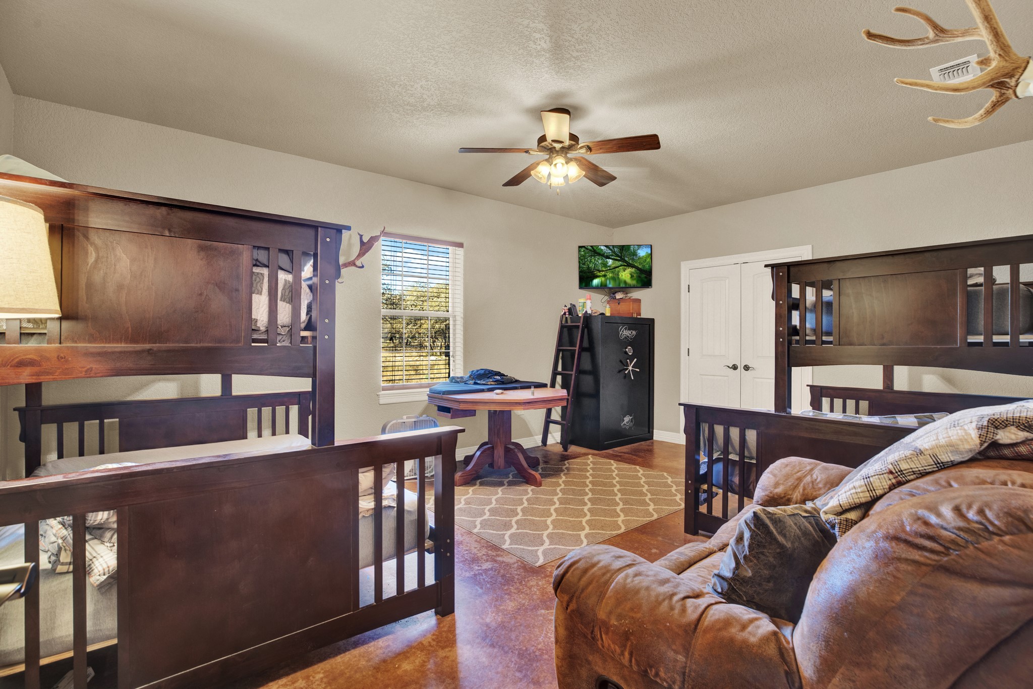 3691 K2 Road Leakey, TX 78873 - Photo 5 of 34 a living room with furniture and a large window