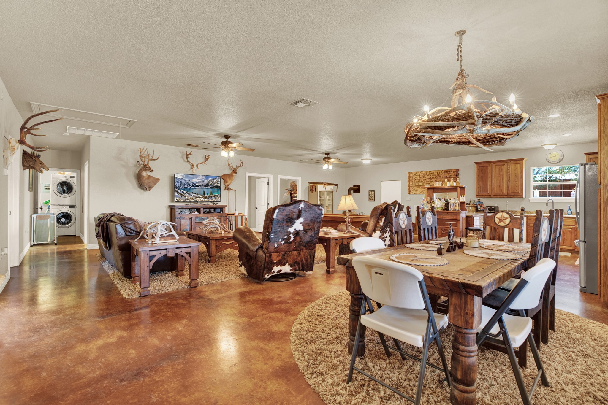 3691 K2 Road Leakey, TX 78873 - Photo 6 of 34 a very nice looking dining room with a table and chairs