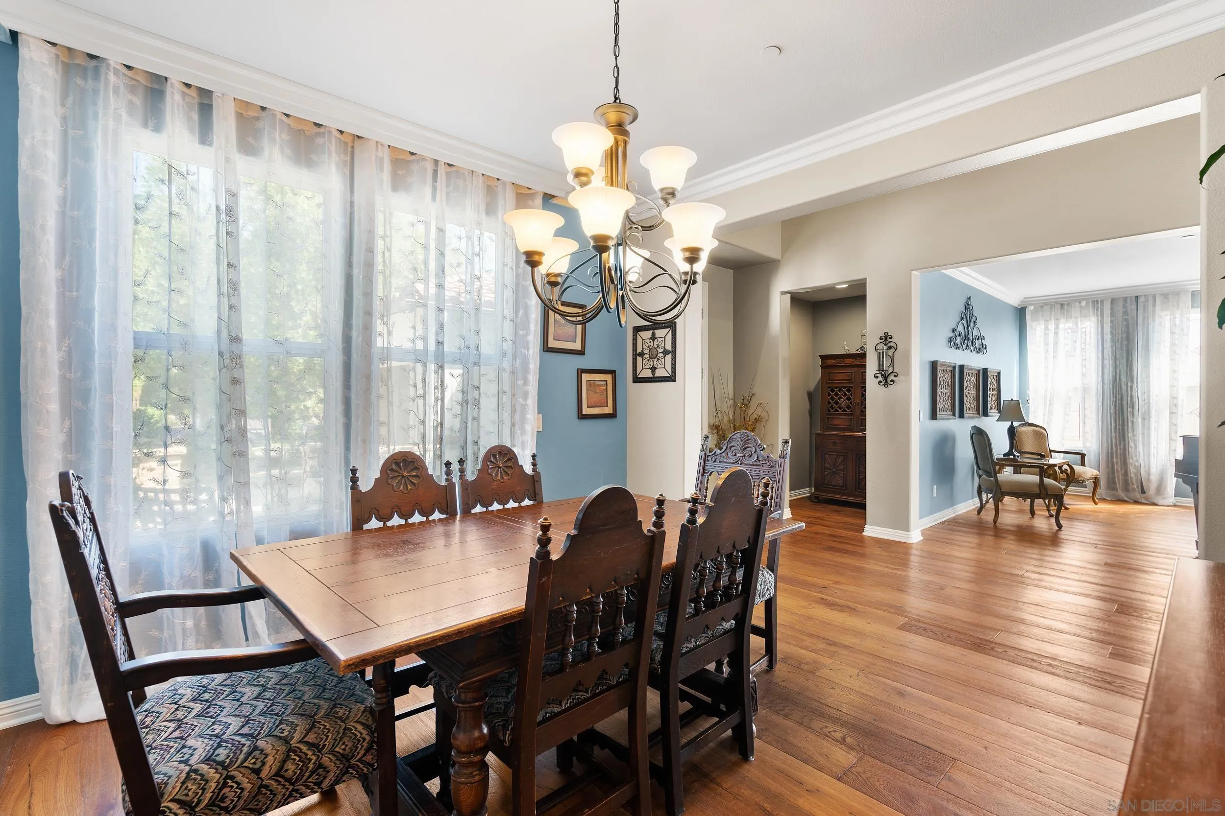 15976 Cayenne Ridge Road San Diego, CA 92127 - Photo 5 of 32 a view of a dining room with furniture window and outside view