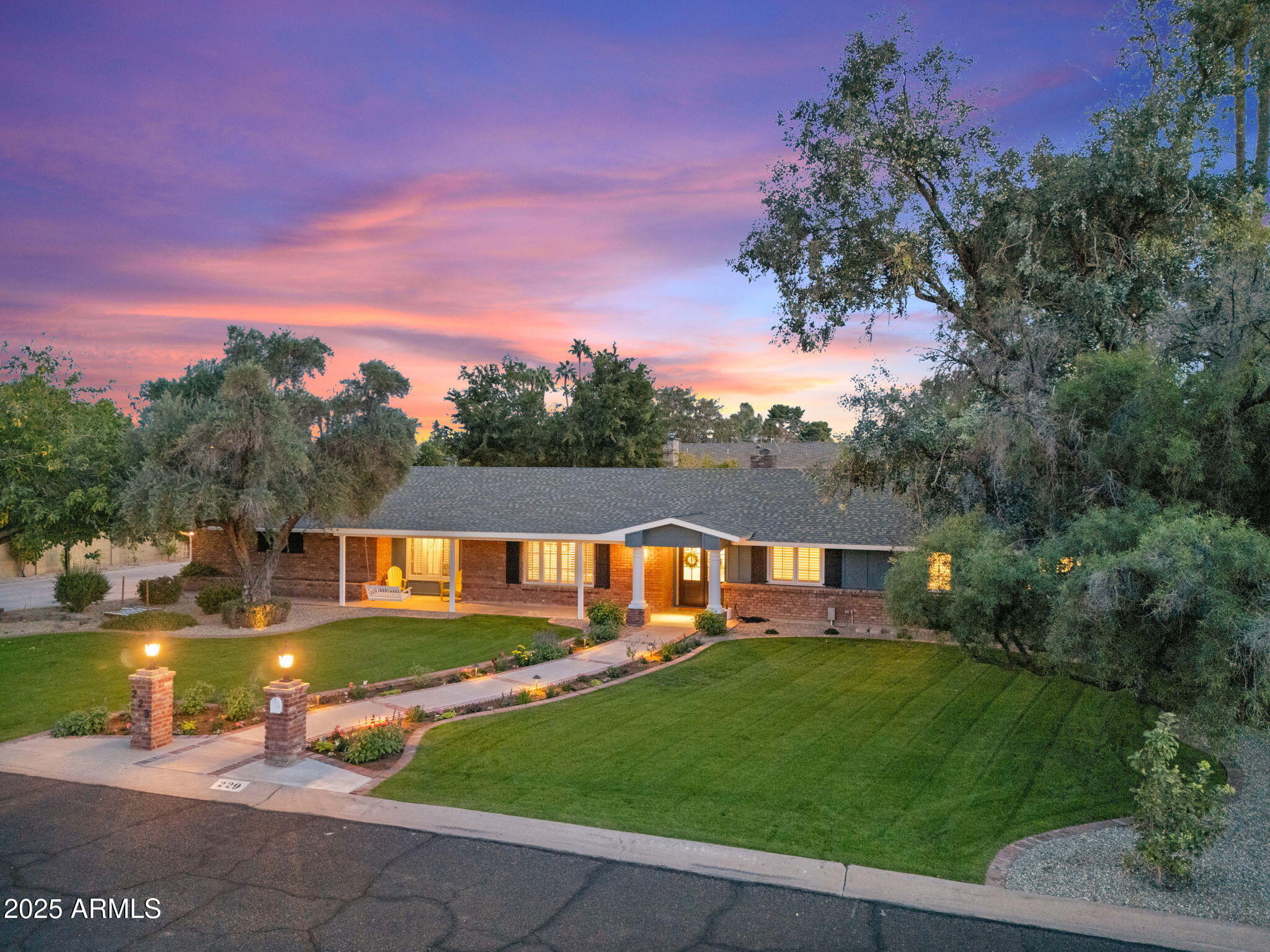 229 West Berridge Lane Phoenix, AZ 85013 - Photo 67 of 78 a view of a house with swimming pool and a yard