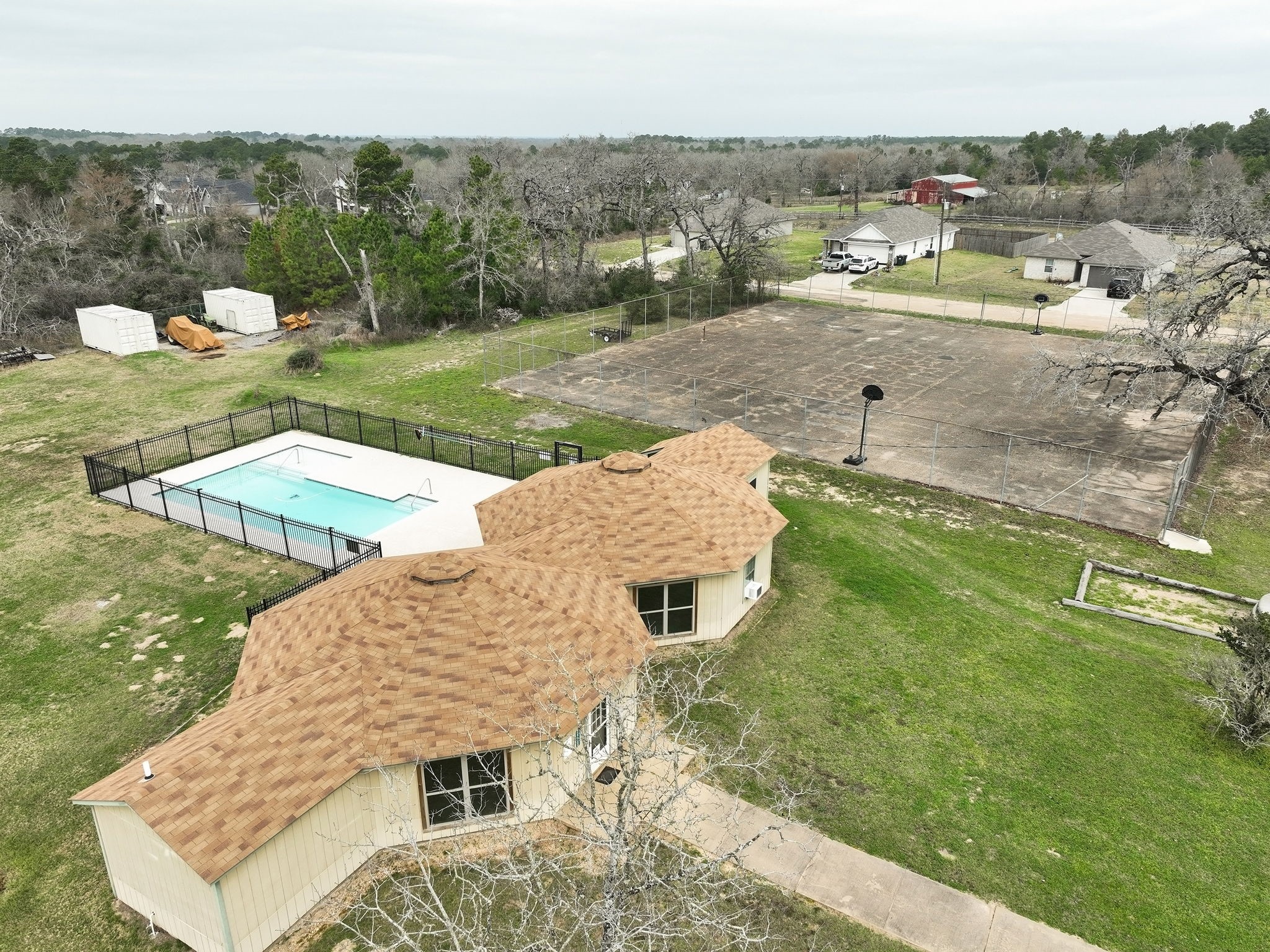 26439 Lake Shore Drive Hempstead, TX 77445 - Photo 42 of 45 a view of a house with a yard