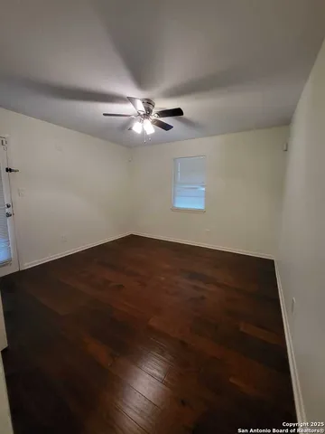 wooden floor in an empty room