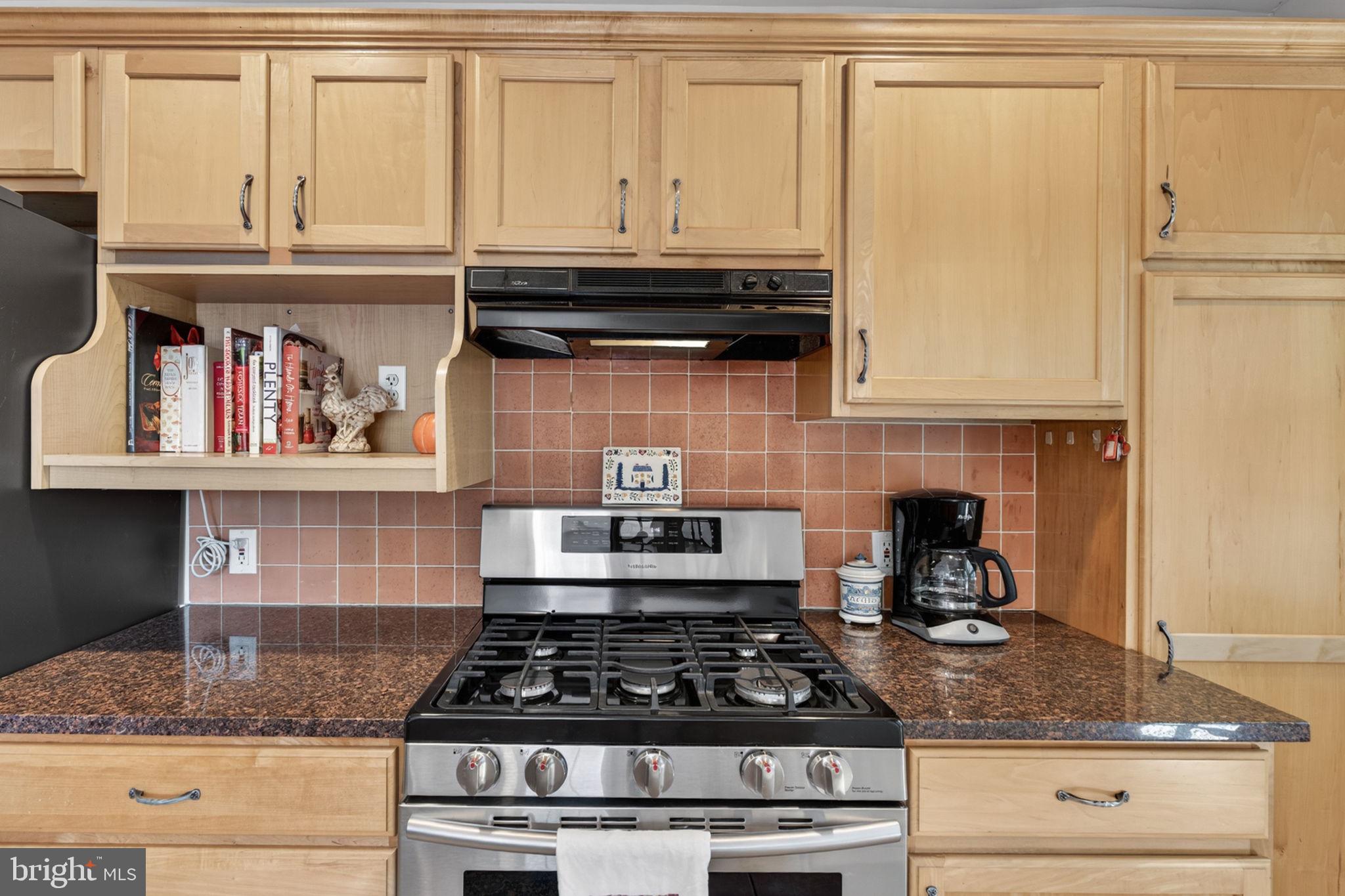 158 Hopkins Road Baltimore, MD 21212 - Photo 23 of 68 Modern kitchen with warm wood tones.