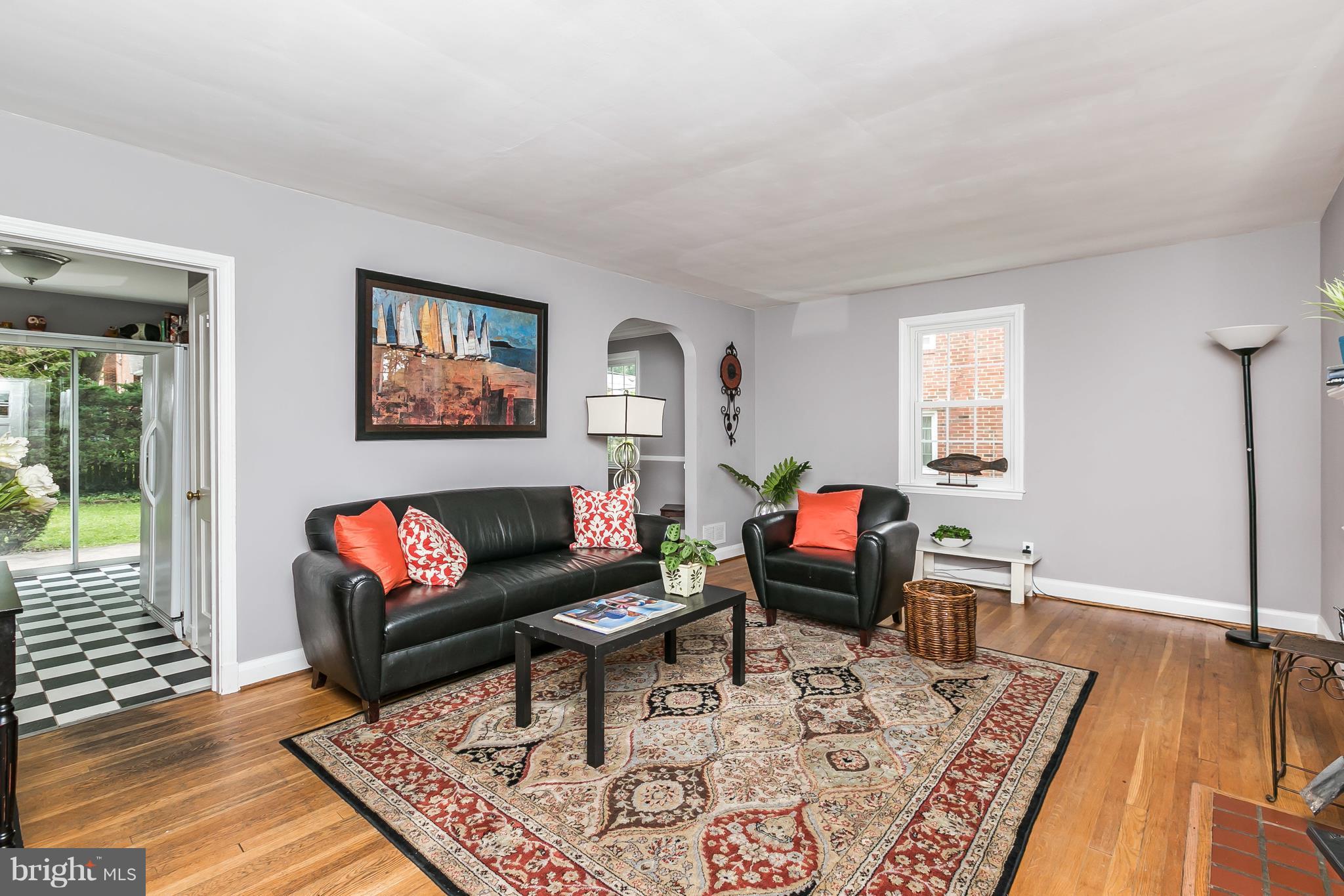 40 Dunvegan Road Baltimore, MD 21228 - Photo 7 of 26 Living Room opens to Kitchen & Dining Room