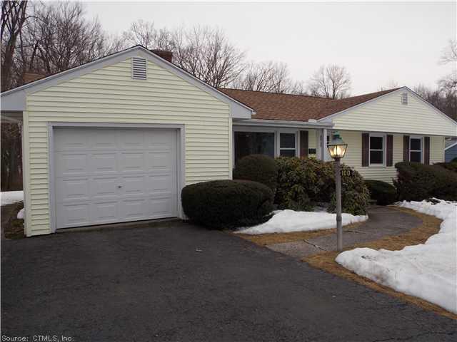 100 Marlin Road New Britain, CT 06053 - Photo 1 of 1 a front view of a house with a garage