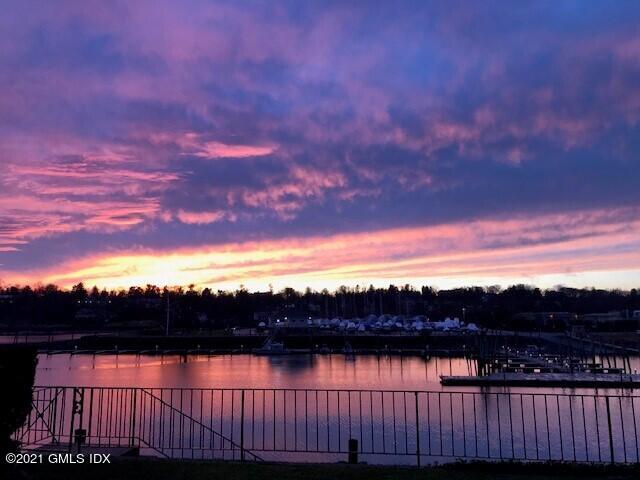 636 Steamboat Road, Unit 4A SOUTH Greenwich, CT 06830 - Photo 29 of 30 a view of mountain with sunset view