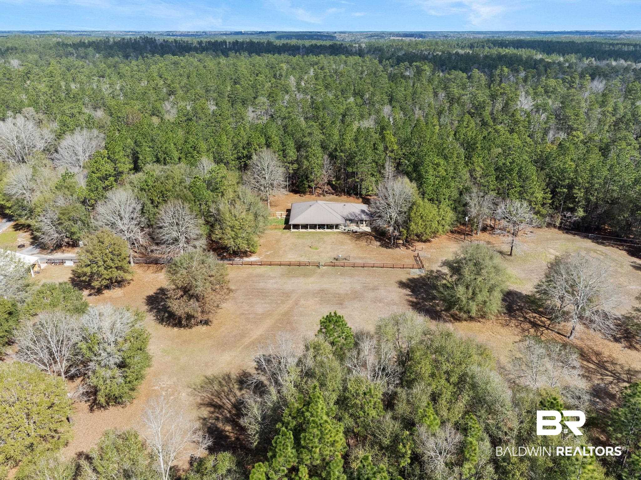 24250 Hack Road Bay Minette, AL 36507 - Photo 86 of 88 Drone / aerial view of a forest