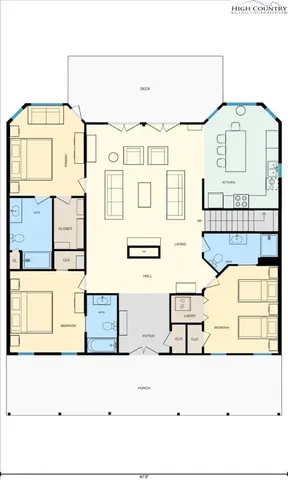 a picture of a tennis court