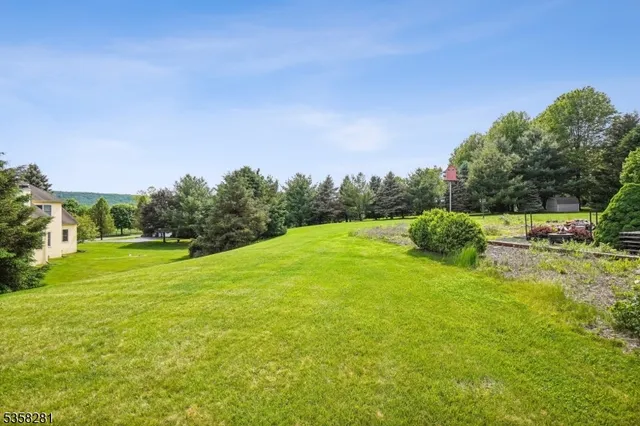 a view of an outdoor space and a yard
