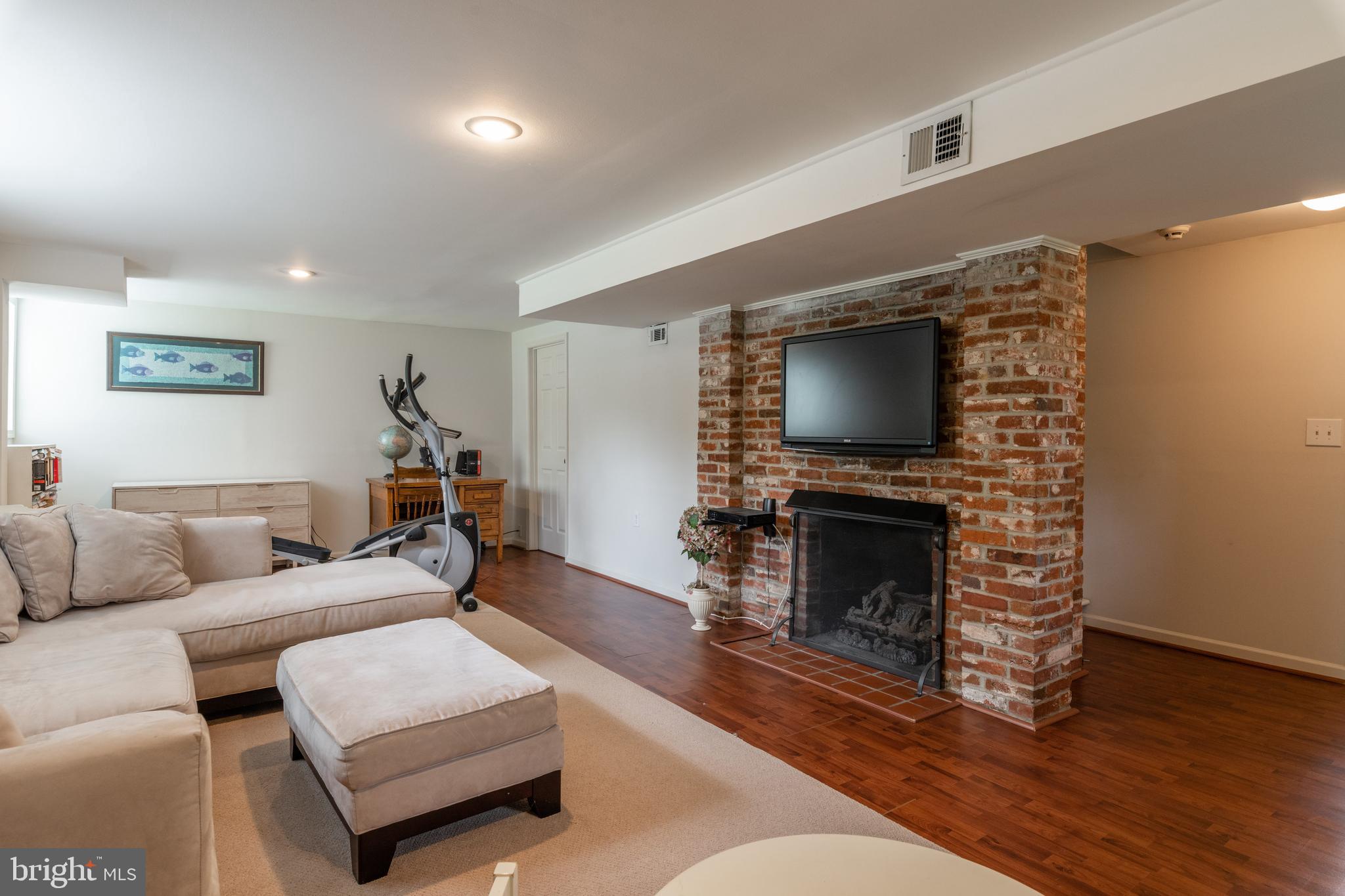 8127 Bainbridge Road Alexandria, VA 22308 - Photo 23 of 37 Lower Level Family Room