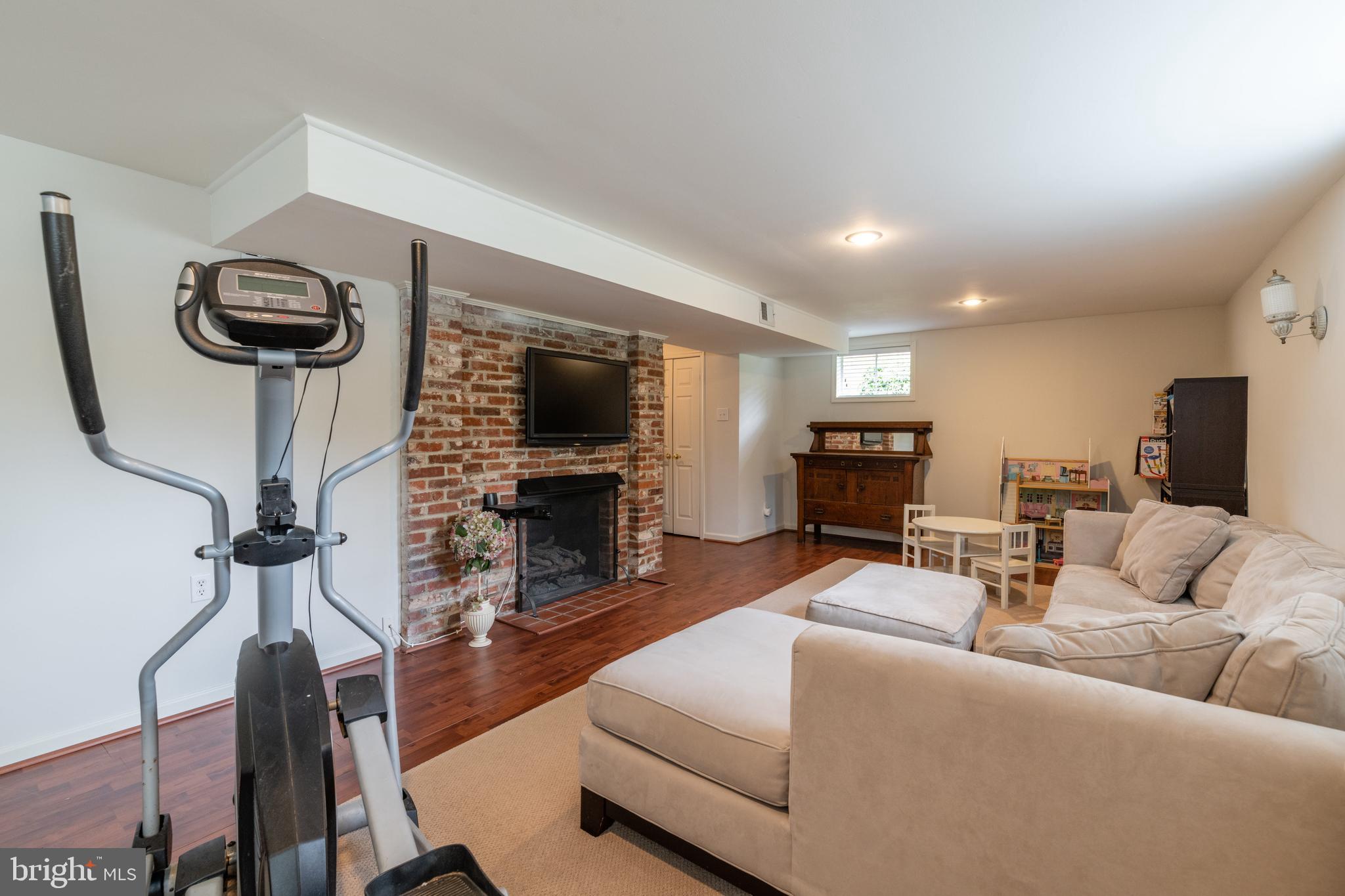 8127 Bainbridge Road Alexandria, VA 22308 - Photo 25 of 37 Lower Level Family Room